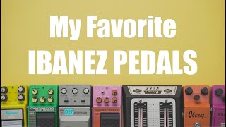 Video thumbnail for My Favorite Ibanez Pedals by JHS Pedals