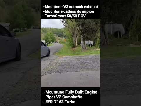 Thumbnail for Ford Focus RS Mountune V3 Catless Exhaust - Fully Built, Cammed, and Big Turbo Sounds! by Ford Focus