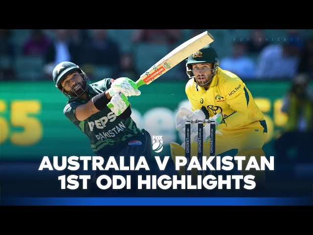 Australia v Pakistan – 1st ODI Full Match Highlights I 04/11/24 I Fox Cricket Australia v Pakistan – 1st ODI Full Match Highlights I 04/11/24 I Fox Cricket