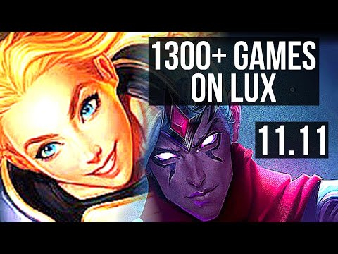 LUX & Zyra vs VARUS & Pyke (ADC) | 12/1/10, 1300+ games, Legendary | BR Master | v11.11
