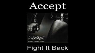 Accept - Fight It Back - Lyrics - Tradução pt-BR