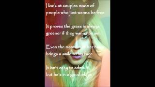 Tina Dickow - Watching Him Go (Lyrics)