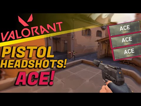 PISTOL ALL HEADSHOTS AND ACE! - VALORANT (Pinoy)