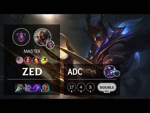 Zed ADC vs Vayne - NA Master Patch 11.13