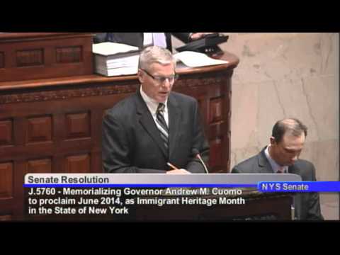New York State Senate Session - 06/10/14