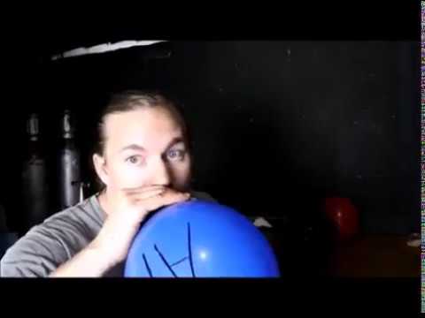 how voice sound after taking helium, neon, argon, krypton baloons...