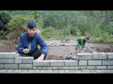 Building a New Brick House with My Father — Off-Grid Life in the Mountain Valley