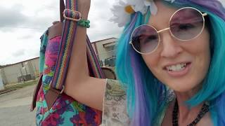 SouthernASMR Sounds Vlog ~ Hippie Fest / Tarot Card Reading
