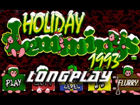 Holiday Lemmings 1994 Amiga