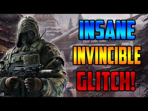 AMAZING SOLO INVINCIBLE GLITCH ON CHALET - INSANE WALL BREACH - NEVER DIE - (Rainbow Six Siege)
