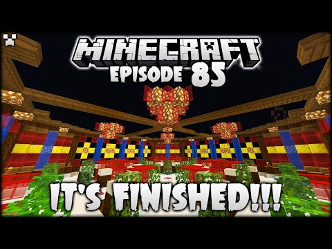 The Minecraft Hub Is DONE! | Minecraft Survival Ep.85
