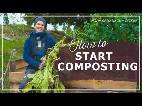 DIY Compost Part 2 - How to Start Composting