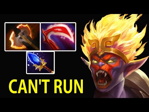 BATTLE FURY + DESO Monkey King HC No Mercy Soldier Spawn Gameplay 7.33 Dota 2