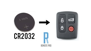 How to change/swap Battery for a FORD Falcon BA-BF Car Remote