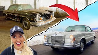 $500000 Abandoned Mercedes Barn Find Restoration!