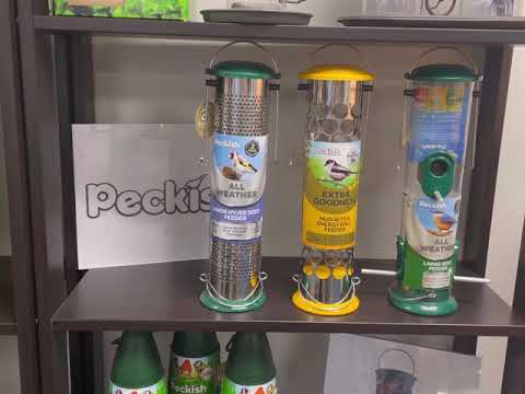 New Peckish bird feeders by Gardman