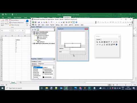 How to create self expanding list in excel and use in VBA form control