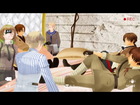 【APヘタリアMMD】The funny HBD Song [HBD Spain][Tomatoes gang]