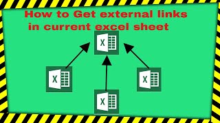 Create Excel Edit links with other Workbooks | How to links Cells with external Excel Workbooks