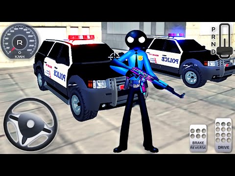 US Police Hummer Car Policeman - Suv Car Driving Racing Simulator - Android GamePlay