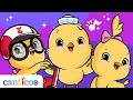 Canticos Three Little Chickies Songs Starring Nicky Kiki Ricky Chickie English Spanish