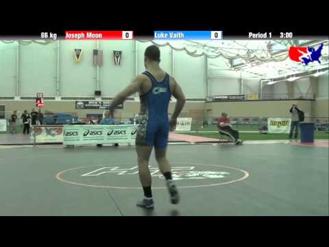 Joseph Moon vs. Luke Vaith at 2013 ASICS University Nationals - FS