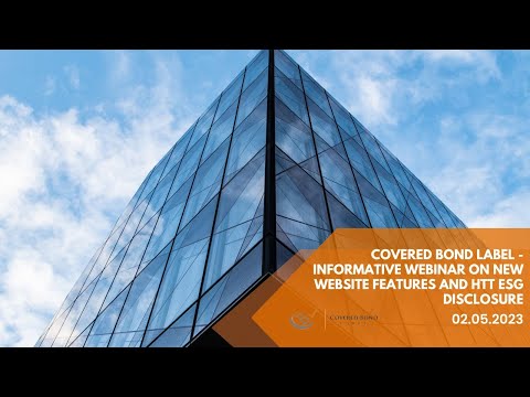Covered Bond Label - Informative Webinar on New Website Features and HTT ESG Disclosure