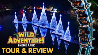Wild Adventures Theme Park | Full Park Tour, Rides & Holiday Lights