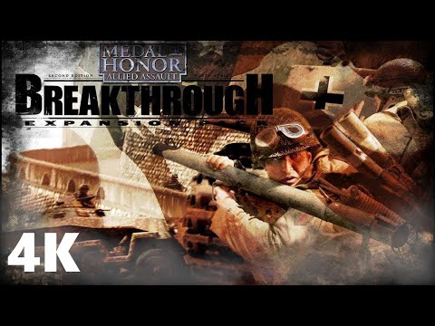 MEDAL OF HONOR ALLIED ASSAULT BREAKTHROUGH (2003) 4K All Cutscenes
