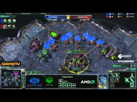 Sase (P) vs Nerchio (Z) G3 Dreamhack Winter Group 5 - Day 2