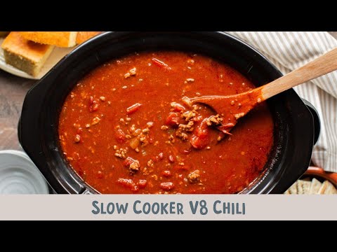 Slow Cooker V8 Juice Chili
