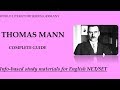 THOMAS MANN/WORLD LIT SERIES/ GERMANY