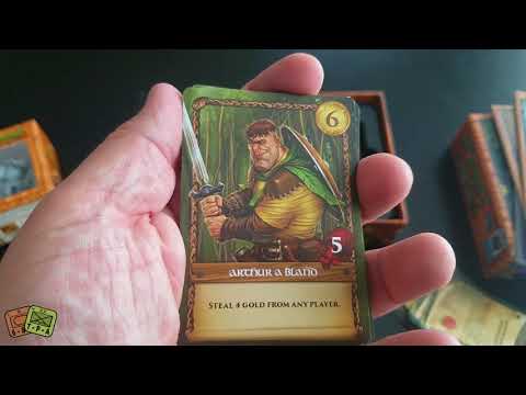 Unboxing Sheriff of Nottingham Merry Men Expansion from Arcane Wonders - The Players' Aid