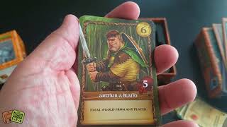 Unboxing Sheriff of Nottingham Merry Men Expansion from Arcane Wonders - The Players' Aid