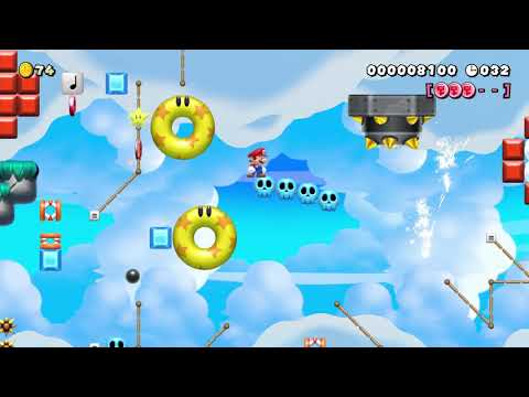 Super Mario Maker 2 🔧 Automatic Mario 🔧 Japanese Person