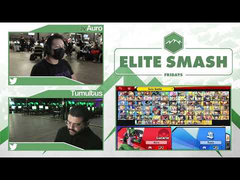 Elite Smash Friday #75 - Winners Round 3 - JV | Auro (Lucario) vs Tumultus (Palutena)