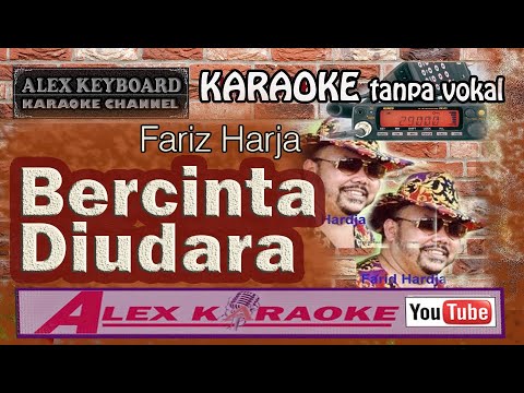 BERCINTA DI UDARA   Fariz Harja   Karaoke Tanpa Vokal