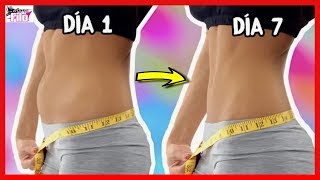 como perder barriga e culote em 1 semana