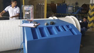Teste em Exaustor Axial Industrial