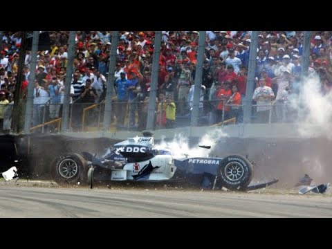 【F1 2006 Brazilian Grand Prix】Nico Rosberg Big Crash