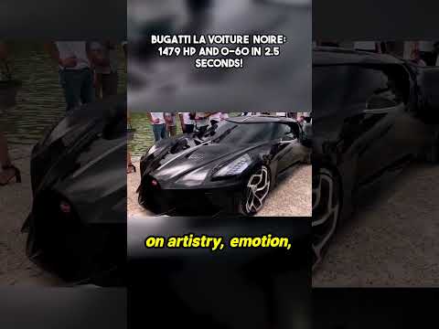 Thumbnail for Bugatti La Voiture Noire  1479 HP and 0 60 in 2 5 Seconds! by Supercar, Performance car, Car, Vehicle
