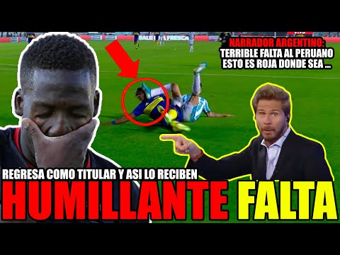 ASI FUE LA HUMILLANTE FALTA A ADVINCULA EN SU REGRESO A BOCA COMO TITULAR (Narrador Argentino)