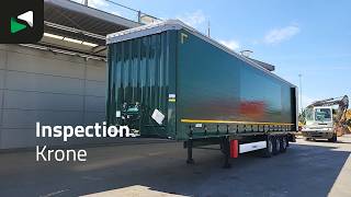 Shrnovac&iacute; plachtovy n&aacute;ves Krone SD Hardwood Omega Lift Axle Anti Vandalism | Obr&aacute;zek 4 - Autoline