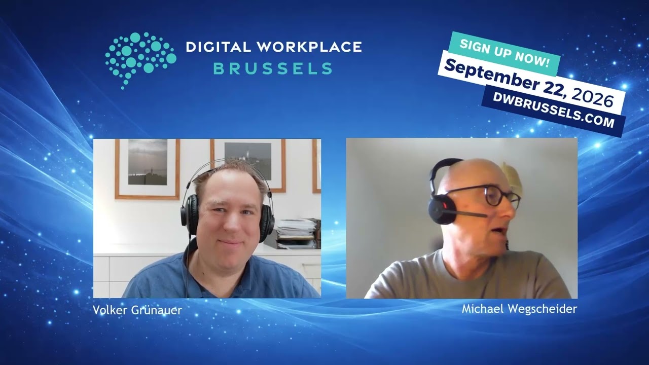What if the future of digital workplace is Copilot, not the intranet? Michael Wegscheider, Allianz