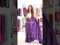 Nivi Saree Drape Purple Saree Saree Draping Style How To Drape A Saree Perfectly Shorts