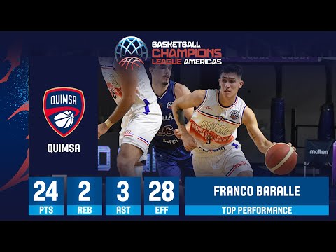 TOP PERFORMANCE | Franco Baralle (24 points) Highlights vs. Bigua