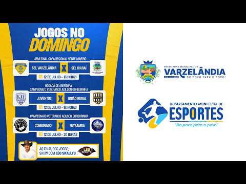 COMBINADO x FUTSAMBA - SEMI FINAL - Varzelândia MG