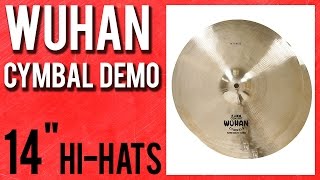 Video thumbnail for Wuhan 14" Traditional Series Hi-Hat Cymbals - Hi hats by AR Drummer