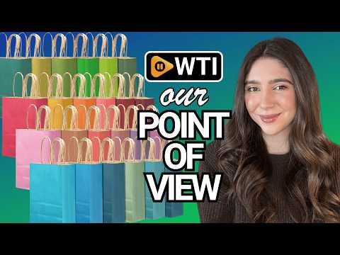 qiqee Medium 24Pcs Paper Gift Bags with Handles - Kraft Colorful Party Bags - 24 Solid Colors（10.6"x8.3"x4.3"） - WTI product video review