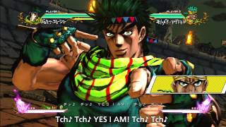 Jojo All Star Battle:  Joseph &quot;Your Next Line Is&quot; Quotes (Subbed)